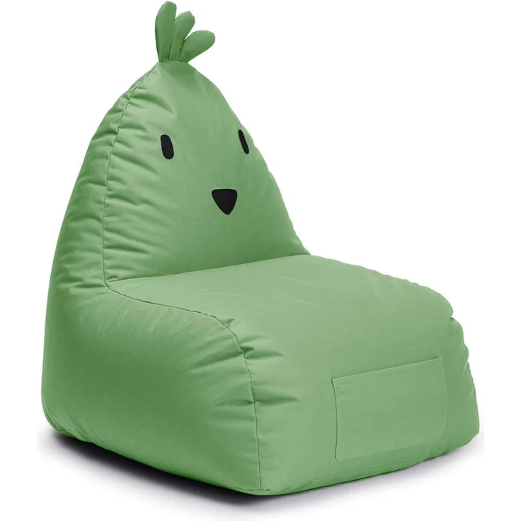 LUMALAND 'Animal Line Chicken' Kindersitzsack, indoor & outdoor, Polyester grün, 200 l – Bild 1