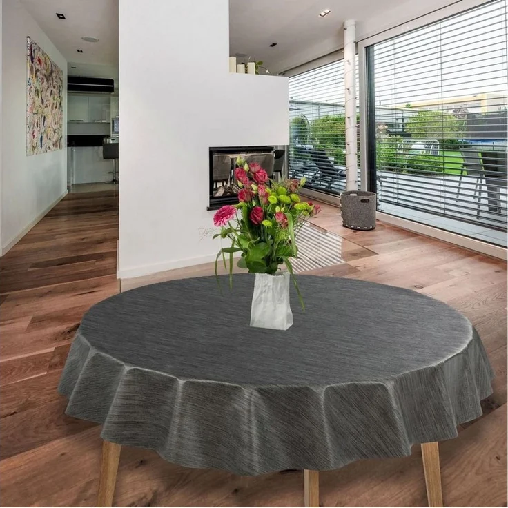 laro Tischdecke Wachstuch-Tischdecke Wachstischdecke Tischwäsche Abwaschbar – Bild 1