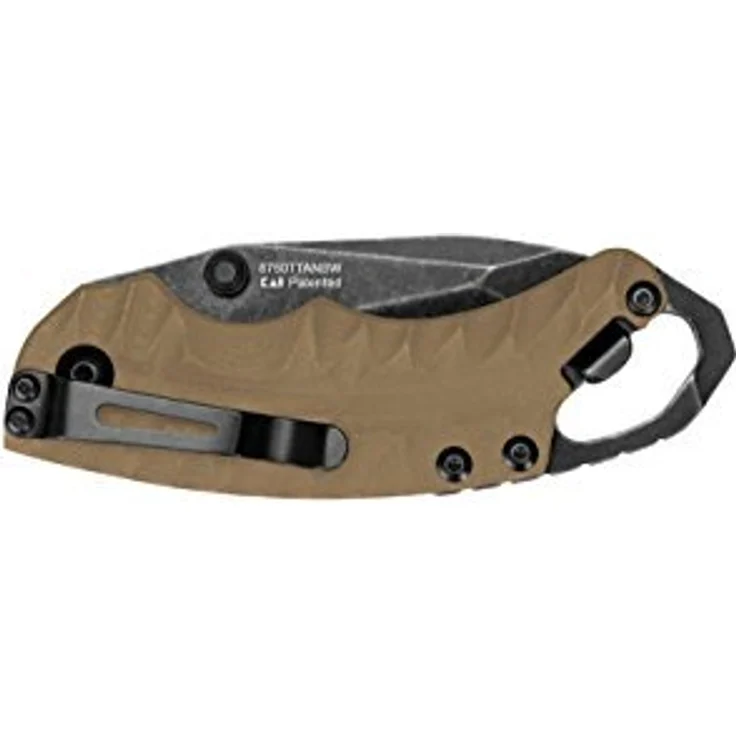 Kershaw 0 KS8750TTANBW, braun, 16,5 - Rostfreier Edelstahl-8Cr13 moV Klinge – Bild 2