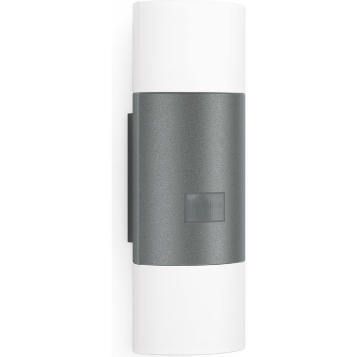 Außenwandleuchte L 910 S anthrazit, 180°-Infürarot-Bewegungsmelder, max. 12 m, 3000 K warmweiß, LED Up-/Downlight