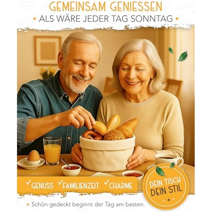 Krustenzauber Brotkasten Moderner Brotkorb & Brotkasten zur Brotaufbewahrung für frisches Brot – Bild 8