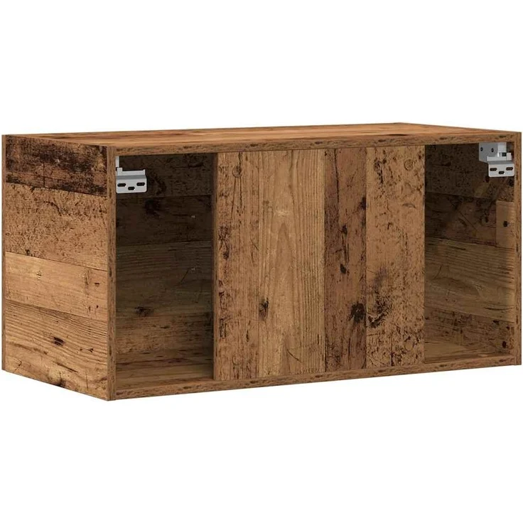 vidaXL Wandschrank Altholz-Optik 80x39x40 cm Holzwerkstoff 856028 – Bild 6