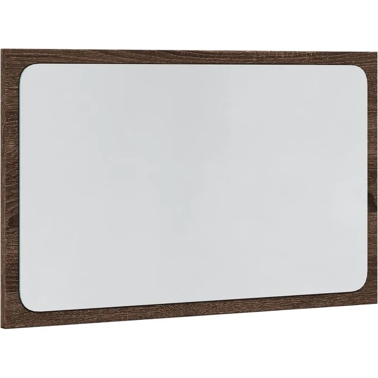 vidaXL LED-Badspiegel Braun Eichen-Optik 60x8,5x38 cm Holzwerkstoff 834929 – Bild 2