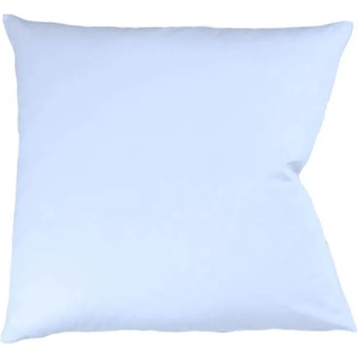 Fleuresse Mako-Satin Kissenbezug Bezug 80x80 cm uni mit RV 6056 bleu