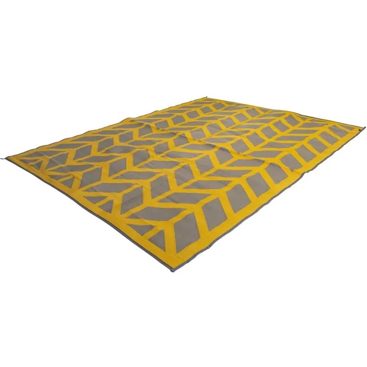 Bo-Camp Außenteppich Chill mat Flaxton 2,7x2 m Ockergelb