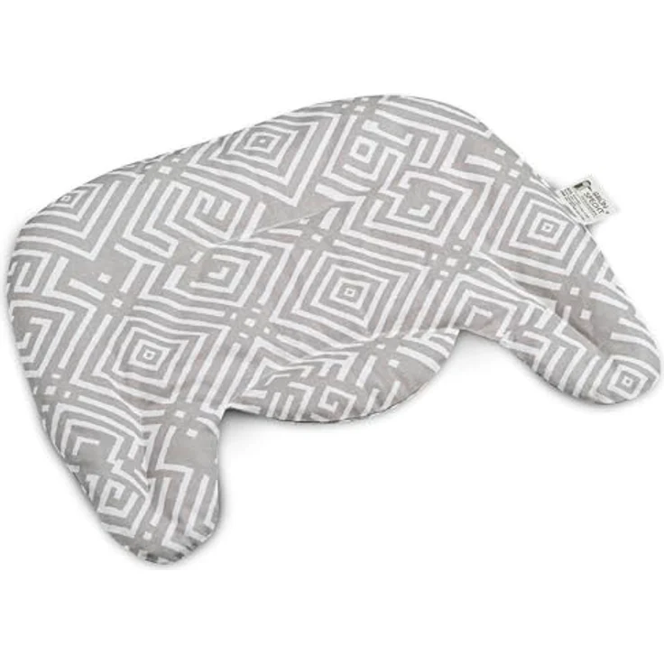 GRÜNSPECHT Kirschkern-Nackenkissen mit Kragen 35 x 48cm, grau – Bild 6