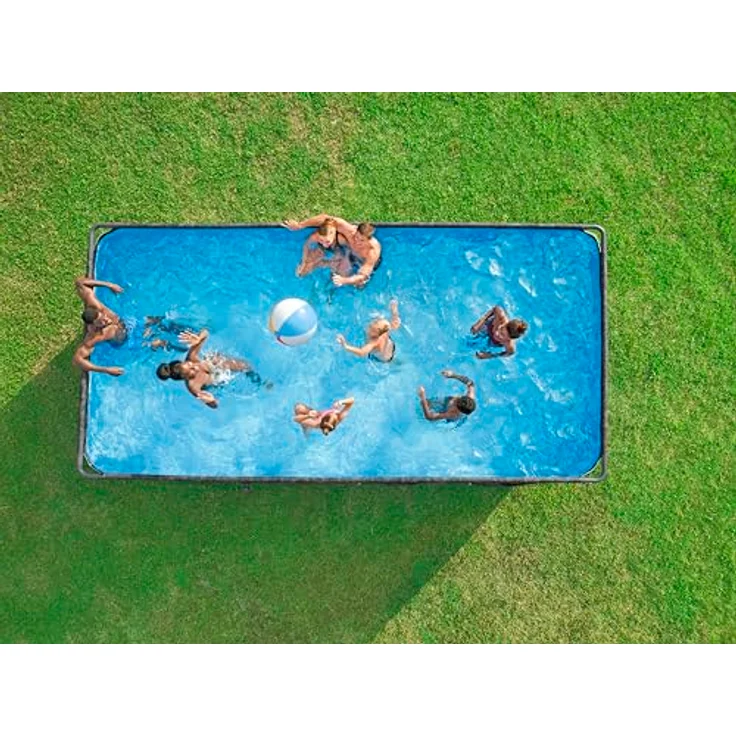 Bestway Frame-Pool-Set 'APX365™', 549 x 274 x 132 cm, robustes TriTech®-Material, mit Sandfilteranlage und Polar-Shield™ Ganzjahresschutz, Wasserkapazität 16.477 l – Bild 6