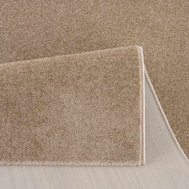 Sanat Teppich Uni, rechteckig, Höhe: 13 mm, robuster Kurzflorteppich, große Farbauswahl – Bild 3