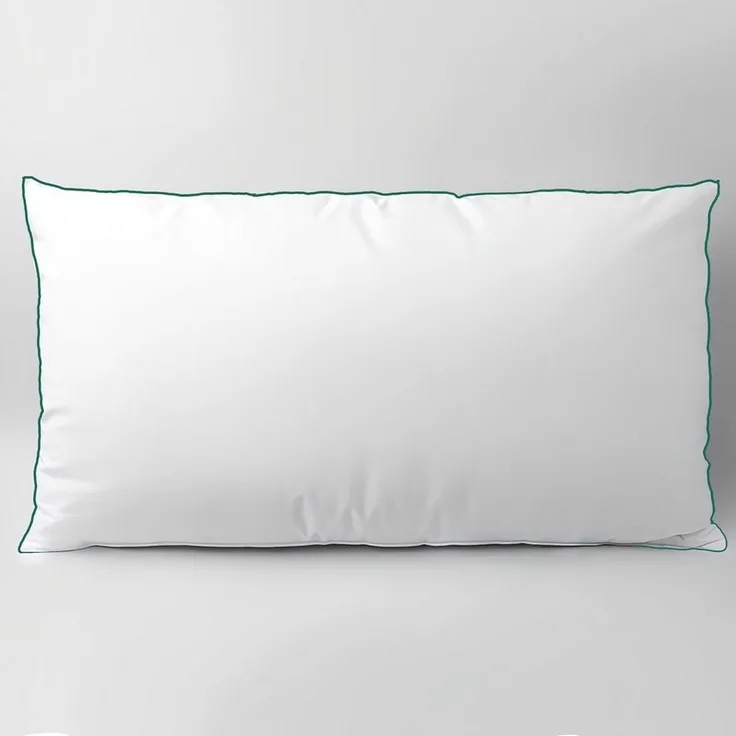 KNERST Kopfkissen Kopfkissen Fitform Technologie 100% Polyester, Füllung: FitForm Technologie – 100% Polyester, ergonomisches Schlafkissen ideal für jede Schlafposition, Kissen mit eleganter, grüner Biese