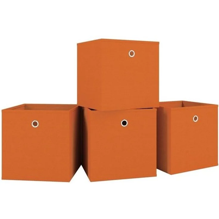 VCM Aufbewahrungsbox Boxas 913530 Orange H. 28 x B. 27 x T. 27 cm – Bild 4
