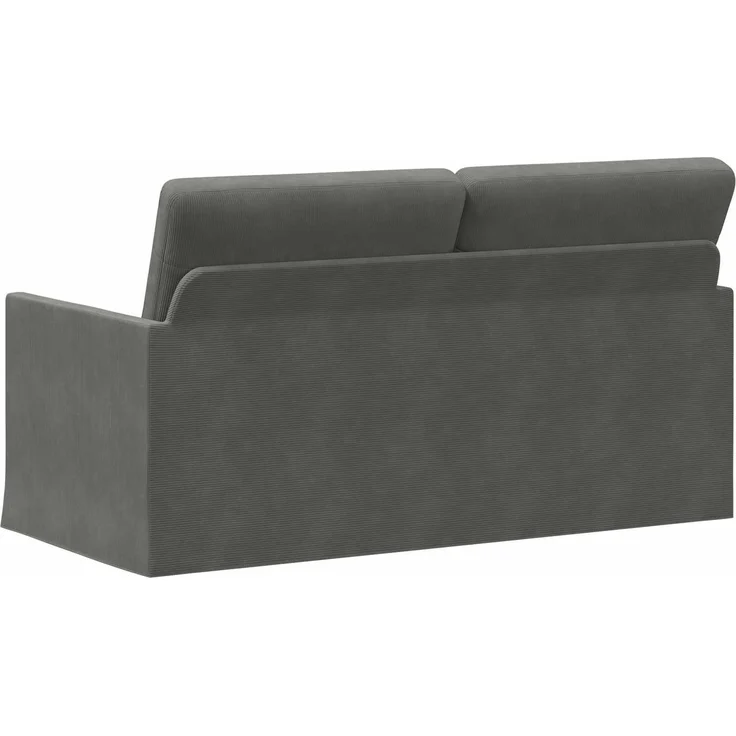 vidaXL 2-Sitzer Sofa Dunkelgrau 150 x 81 x 82 cm Cordstoff 42041101 – Bild 4