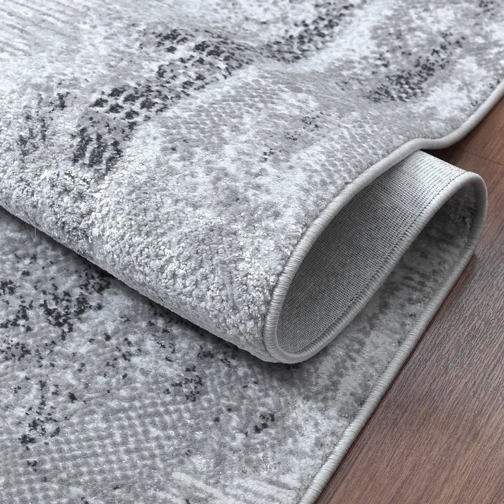 Sanat Teppich Harmony 3215, auch als Läufer, rechteckig, Höhe: 12 mm, weicher Kurzflorteppich, meliert, Wohnzimmer, Schlafzimmer