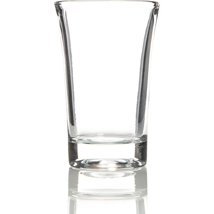 BigDean 6er Set Schnapsgläser 4cl - Shotgläser aus Glas - Spülmaschinenfest - Shot Gläser für Wodka, Ouzo, Sambuca, Tequila, etc. - Pinnchen, Stamperl, Schnapsbecher – Bild 2