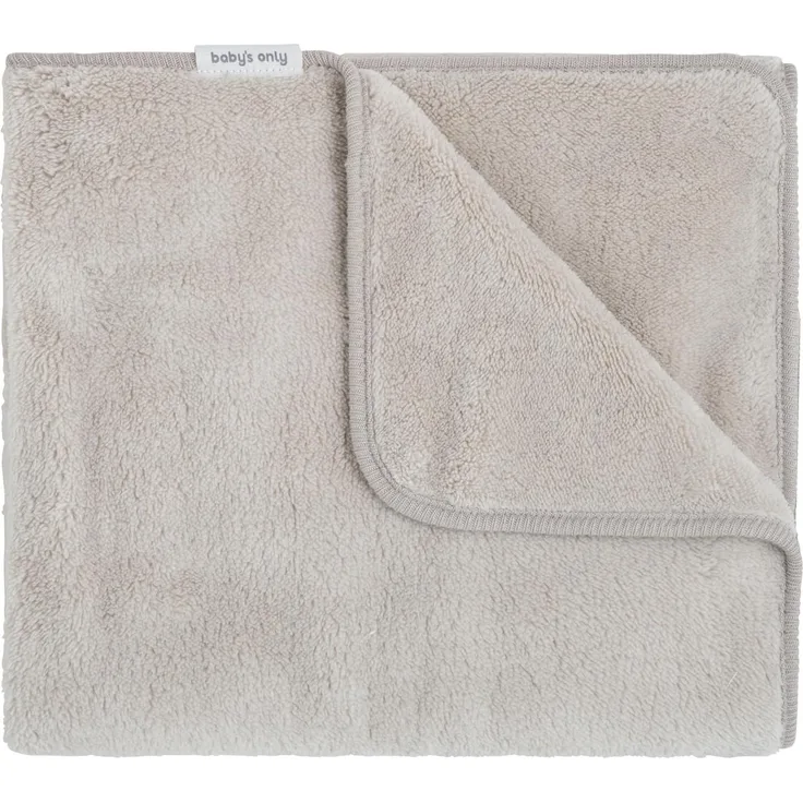 Baby´s Only Gitterbettdecke Cozy urban taupe Grau