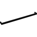 SO-TECH® Handtuchstange Handtuchhalter Atlanta schwarz matt brüniert für Wand-/Schrankmontage, Länge 413 mm