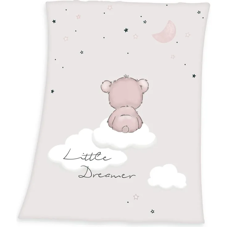baby best ' Little Dreamer' Soft Peach Babydecke