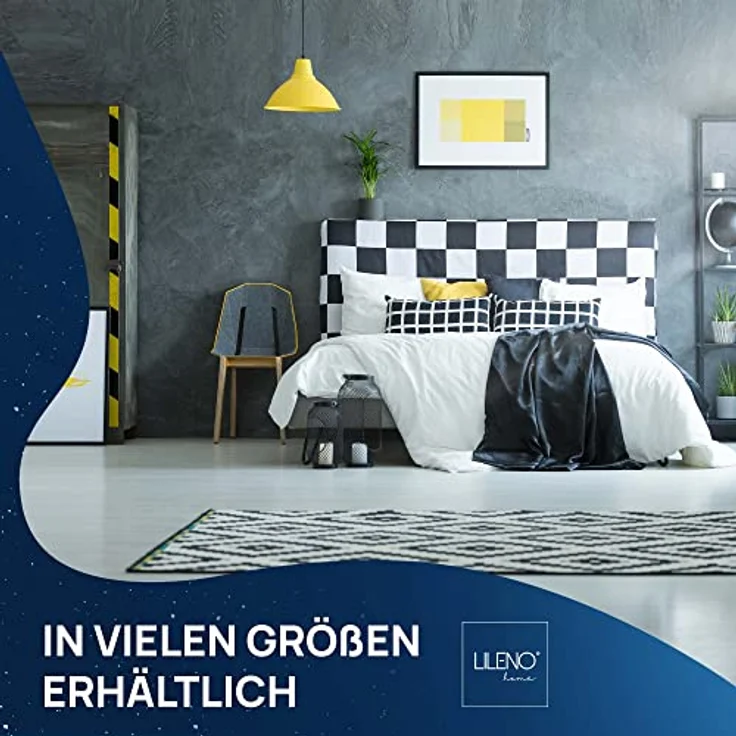 LILENO HOME Federkissen 60x60 cm [4er Set] - Kissen 60x60 cm aus Federn als Kopfkissen, Schlafkissen u. Bettkissen perfekt für Allergiker und Kinder - Federkernkissen mit je 850 g – Bild 8