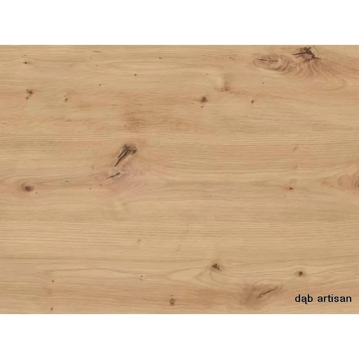 designimpex Esstisch Design GS-222 Eiche Artisan - Schwarz matt rund ausziehbar – Bild 7