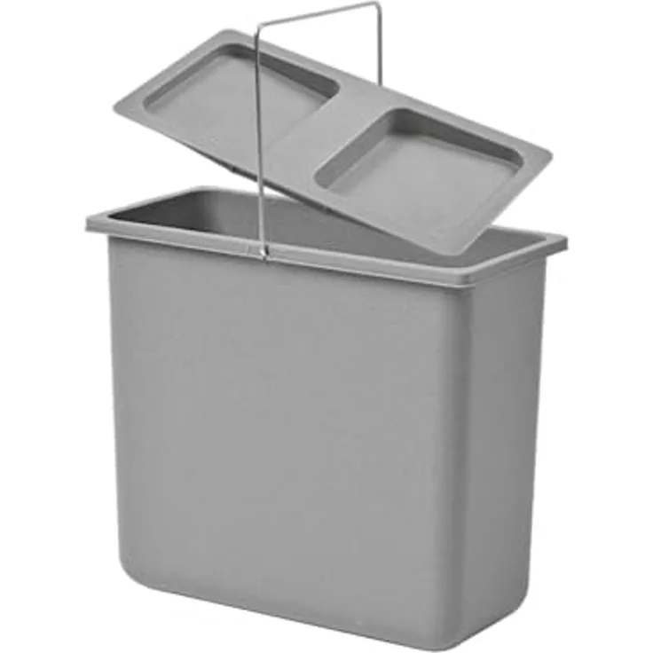 Hailo Einbaumülleimer Hailo Deckel 1069619 für 12 Liter Inneneimer hellgrau Allegro 3612-50