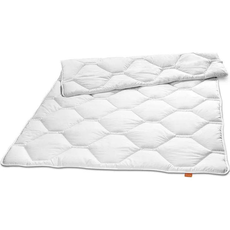 sleepling Microfaserbettdecke Komfort 100, Füllung: Hohlfasern, Bezug: 100 % Polyester, in 135x200 cm, 155x220 cm und Weitere, Allergiker geeignet, Made in EU