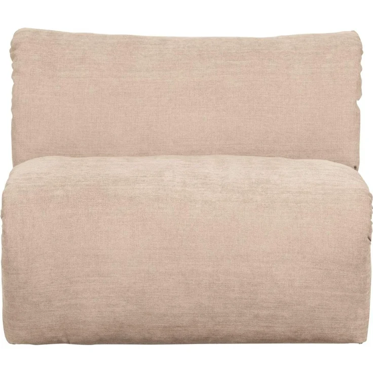 Sessel Baggy aus Chenille-Stoff, modernes Design, Sand, weich gepolstert, Teil der Baggy-Serie – Bild 2