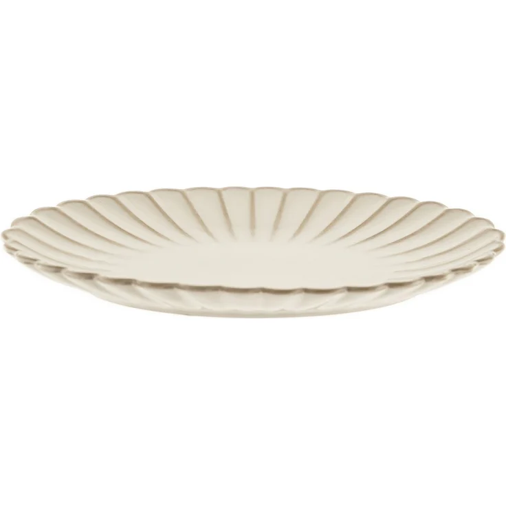 Bloomy Servierplatten-Set mit floraler Struktur - 2-teilig aus Porzellan – Bild 2