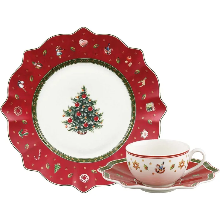 Villeroy & Boch Toy's Delight Kaffeeservice 18-teilig rot