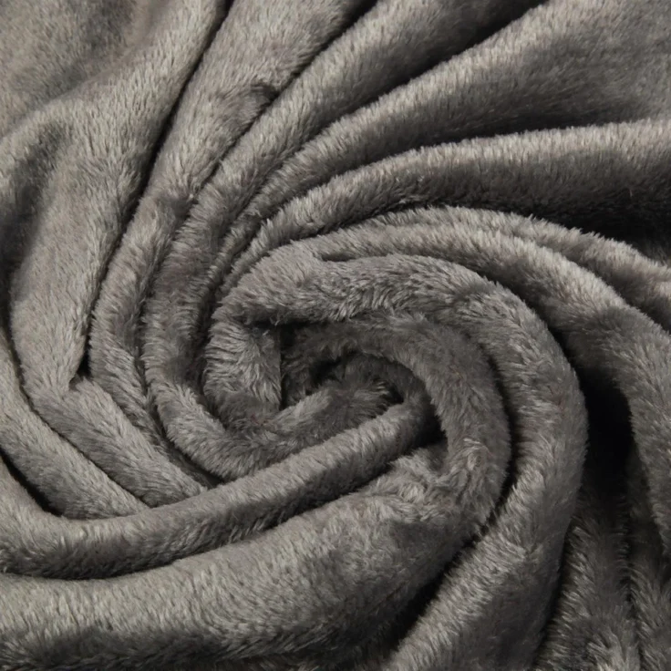 Kuscheldecke "Celina" Anthrazit 90x140 cm – Bild 10