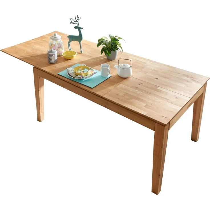 Ausziehtisch 180(240)x90cm "Bonn" Kernbuche massiv – Bild 1