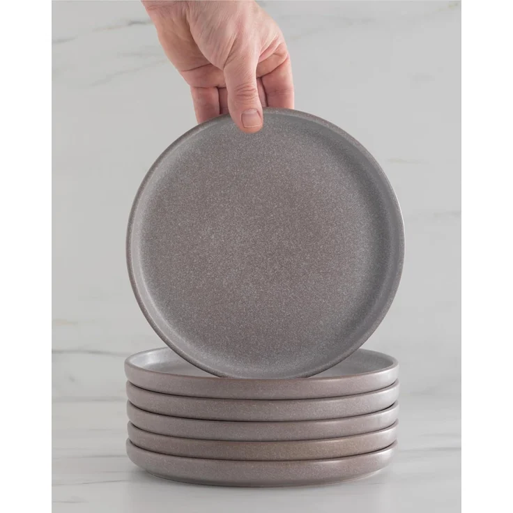 PURE LIVING INTERIOR DESIGN Geschirr-Set 6 Pers. 24-tlg - Hochwertiges Steingut Geschirrset - Tafelservice (24-tlg), 6 Personen, Steingut, Geschirr Set - Schüssel- und Teller Set – Bild 7