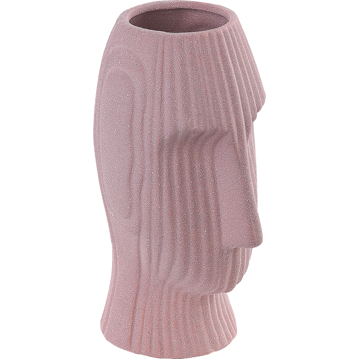 Blumenvase PALLINI 24 cm Steinzeug Pfirsichrosa – Bild 4