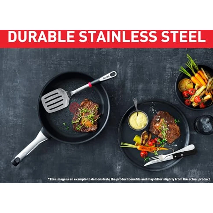 Tefal k1181214 Ingenio Edelstahl Kartoffelstampfer Edelstahl Silber 32,35 x 9,6 x 9 cm – Bild 5