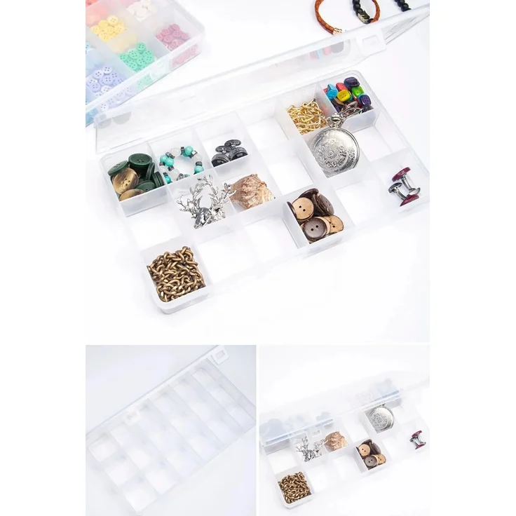 Hermia Concept 'Byv - Transparent' Schmuckkästchen, Transparent, 15 x 25,5 x 2,5 cm – Bild 3