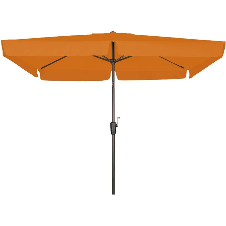 Derby by Doppler Sonnenschirm / Kurbelschirm "Basic Lift neo 210 x 140", umbra, 210 x 140 cm
