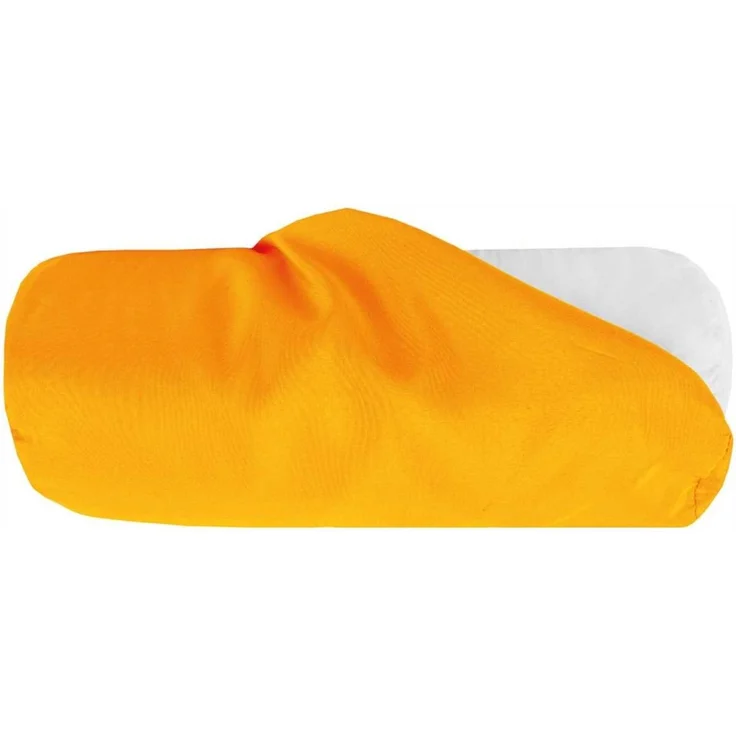 Bestlivings Bezug für Nackenrolle 10x25cm ( BxL ) Bezug in Orange, in vielen Farben – Bild 5