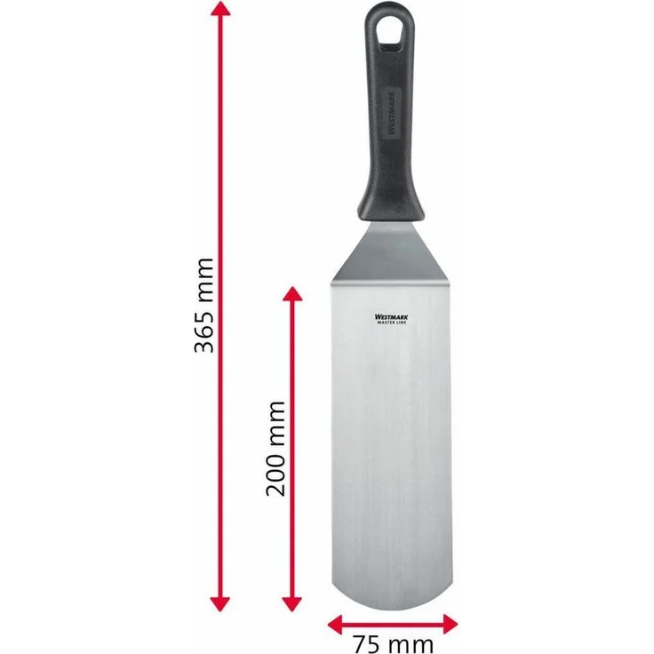 WESTMARK Pfannenwender Profi-Wender/Grill-Spachtel, Gewinkelt, Flexibel, Geschlossen – Bild 2
