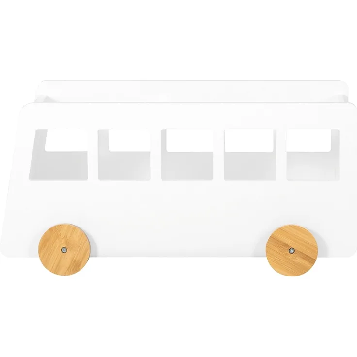 SoBuy KMB41-W Spielzeugkiste, MDF, Lackiert, Weiß, 68 x 24 x 33 cm