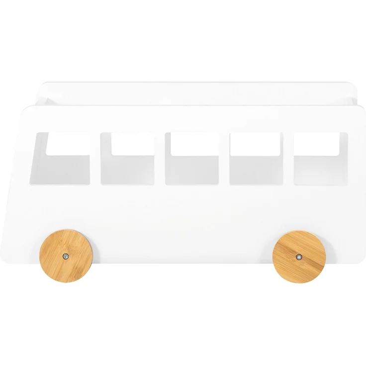 SoBuy KMB41-W Spielzeugkiste, MDF, Lackiert, Weiß, 68 x 24 x 33 cm – Bild 1