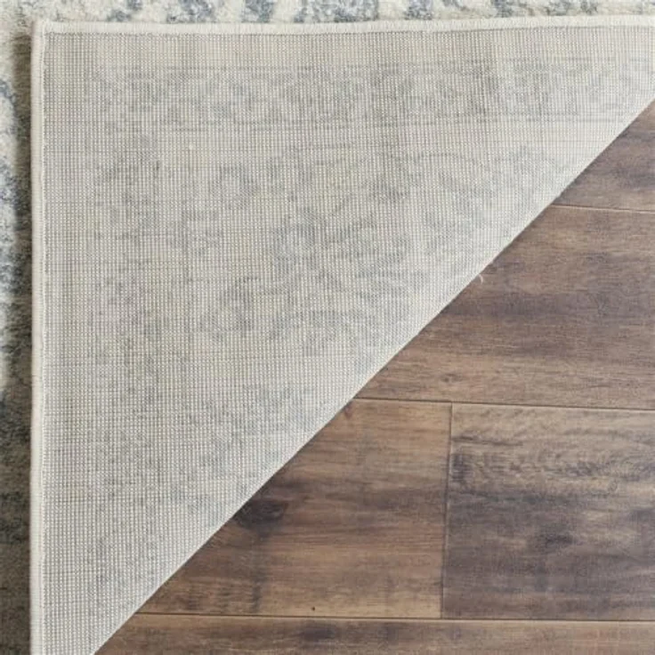 Safavieh Akzent-Teppich 76x122 cm - Adirondack Collection - Transitional Design, Elfenbein & Schiefer, Pflegeleichte Synthetikmischung, Ideal für Wohnzimmer, Schlafzimmer, Büro – Bild 6
