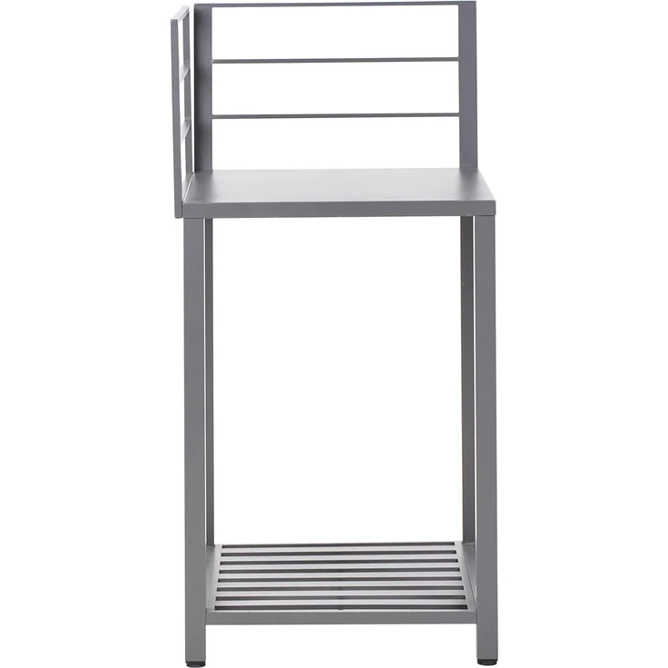 Outdoor-Küche 4er Set mit Spüle VIGGIANO Metall Grau – Bild 5