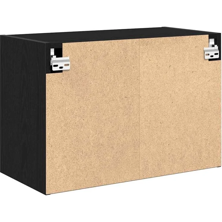 vidaXL Garagen-Wandschränke 2 Stk. Schwarz Holzwerkstoff 860646 – Bild 7