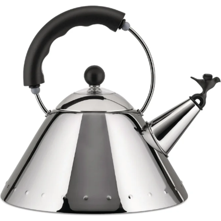 Alessi Wasserkessel schwarz Michael Graves - 9093 B