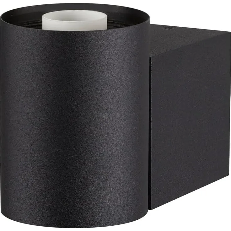 SLV VARYT, Wandaufbauleuchte, rund, 1x max. 6W, E14, schwarz - Wand- und Deckenleuchten