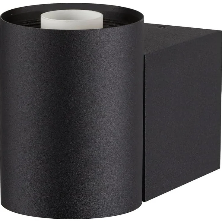 SLV VARYT, Wandaufbauleuchte, rund, 1x max. 6W, E14, schwarz - Wand- und Deckenleuchten