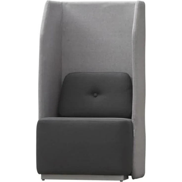 Rocada Sitzsofa Soft Einzelsitz grau – Bild 1
