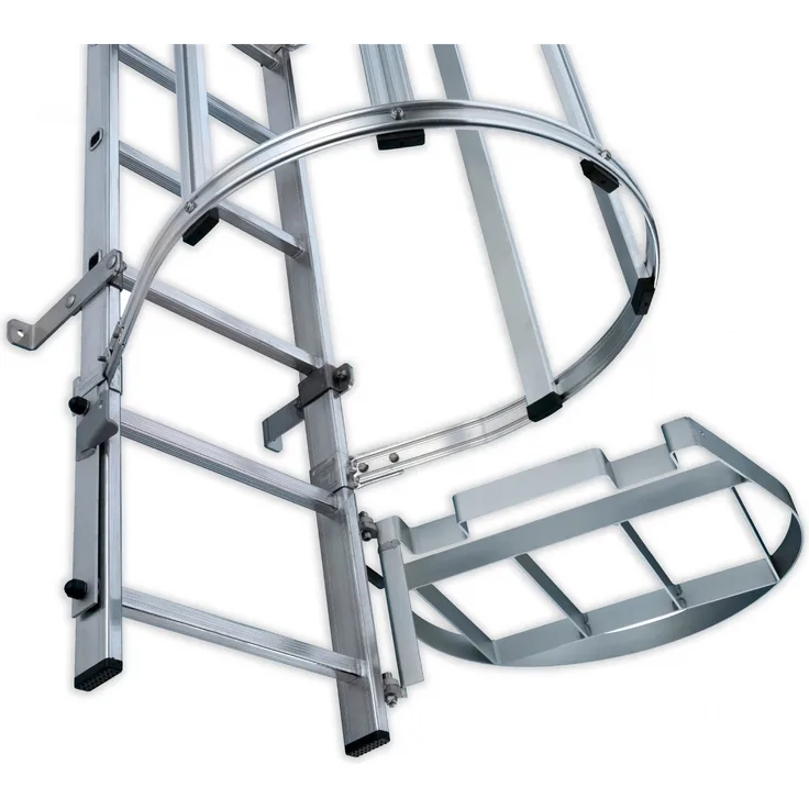 Hailo Schwenkverschluss DIN Aluminium, rechts für Vorhängeschloss