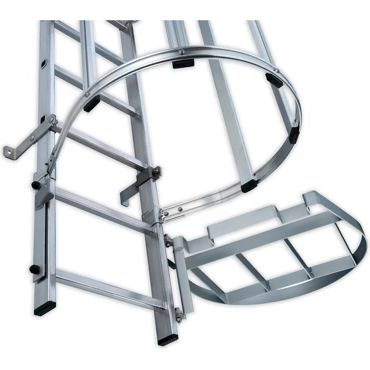 Hailo Schwenkverschluss DIN Aluminium, rechts für Vorhängeschloss