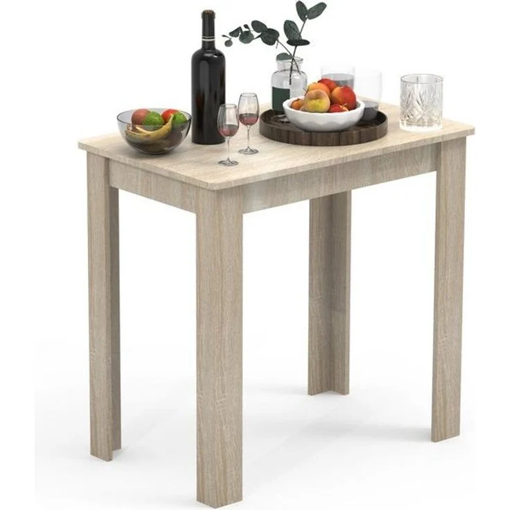 VCM Esstisch Esal 918341 Sonoma-Eiche H. 76 x B. 80 x T. 50 cm – Bild 4