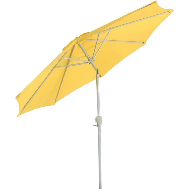 MCW Sonnenschirm Asti-300-a, LxB: 300x300 cm, Lüftungsschlitz, neigbar, UV-Schutz 50