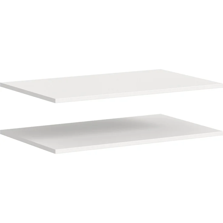 Zubehör Einlegeboden 2er Set (B/H/T: 77x2x48 cm) in weiß – Bild 1